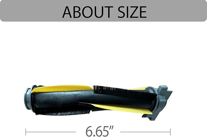 2PCS Main Brush Replacement Accessories for Shark Robot Vacuums — Compatible with AV2110S / AV2120 / RV2110 / RV2120AE