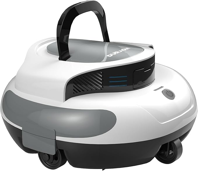 Cordless Automatic Pool Cleaner, Dual High-Suction 35W Motors, 120 Minutes Runtime, Auto Parking for 40ft in/Above-Ground Pools 2026