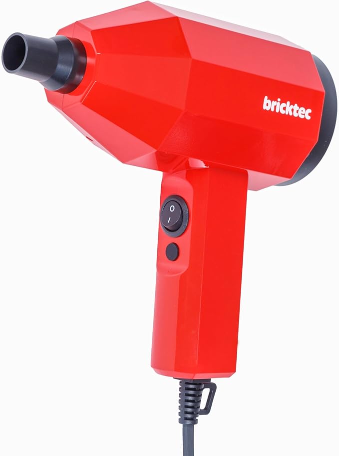 Bricktec Model Duster – Electric Air Duster & Vacuum 2-in-1 | Corded Cleaning Tool for Building Bricks, Models, Miniatures & Hobby Sets