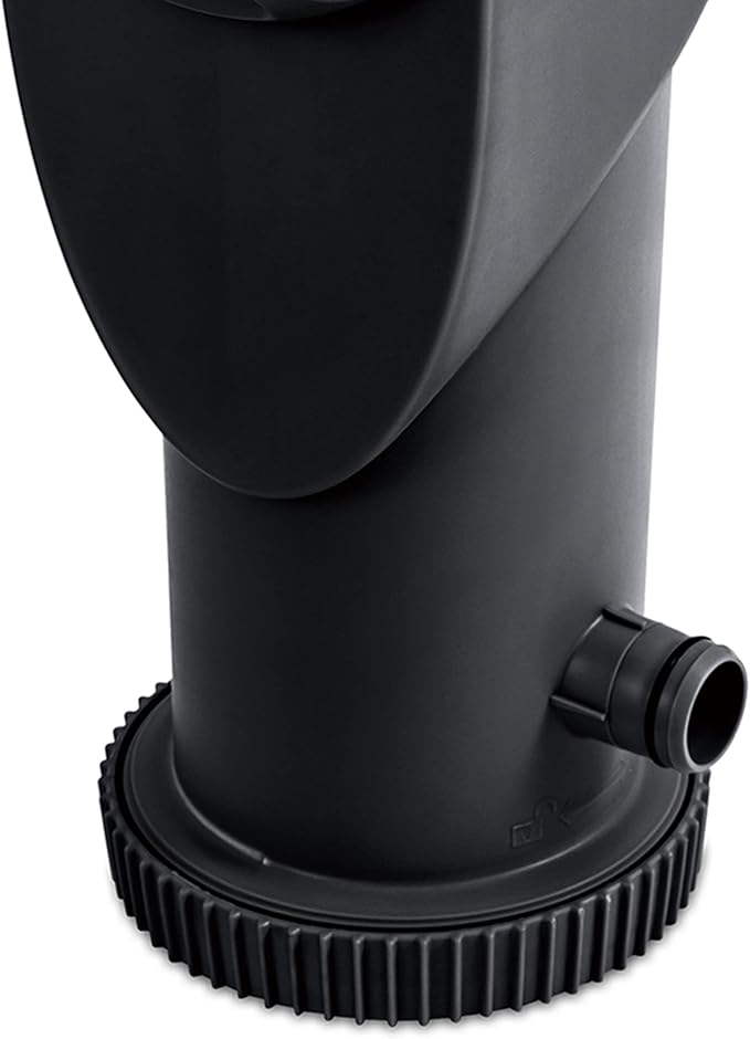Summer Waves P53FX150K SkimmerPlus 1500 Gallon Above Ground Framed Swimming Pool Water Cleaning Filter Pump System, Black