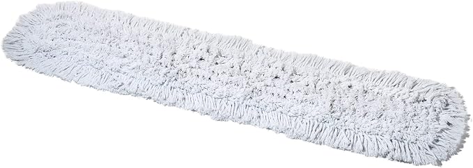 60 Inch Commercial Dust Mop Replacement Head – Reusable Cotton Dust Mop Refill for Floor Cleaning and Janitorial Use