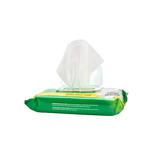 PDI Sani-Professional Cleaning Wipe, Multi-Surface, Fresh Scent, Degreasing, Non - Streak, For Kitchen, Restaurant Tables, Glass, Treated Wood, 90 Count, Pack of 12 (1080 Total Wipes)