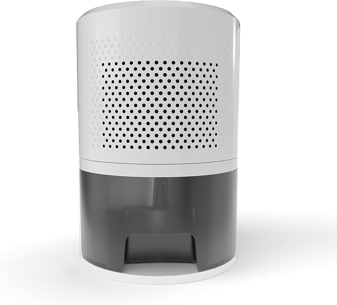 Eva-Dry EDV-1200 Mini Electric Dehumidifier – Up to 133 Sq Ft | Quiet Compact Peltier | Bathroom, Bedroom, Closet, RV & Small Spaces | Auto Shut-Off | 22.5W