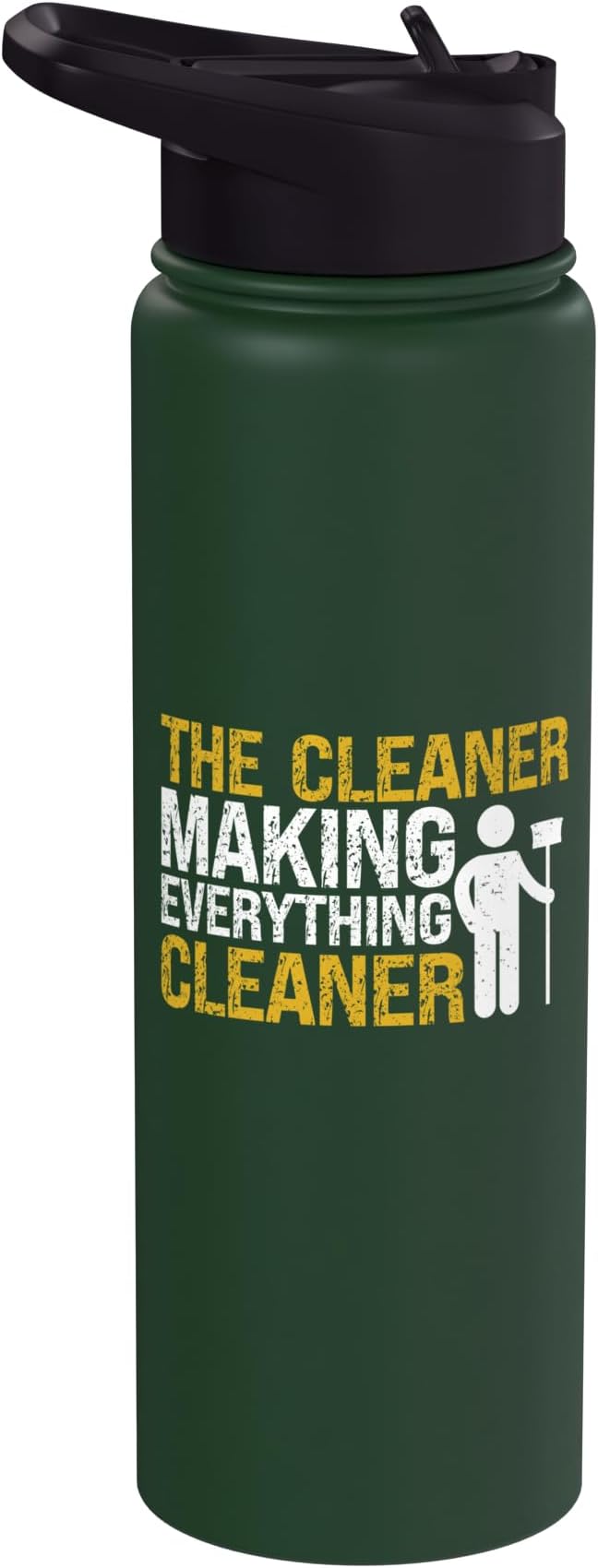 The Cleaner making everything Cleaner Cleaning Stainless Steel Insulated Water Bottle