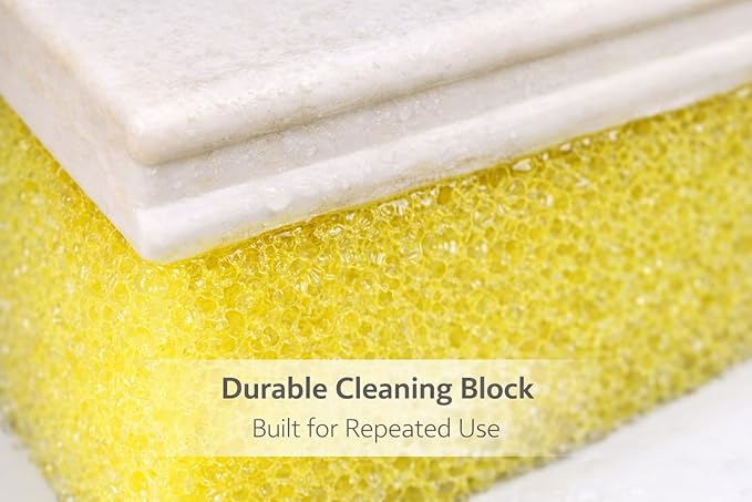 HI-TECH Block Brush 10" x 3" – Heavy Duty Exterior Cleaning Brush for Cars, Removes Tar, Bird Droppings & Road Grime