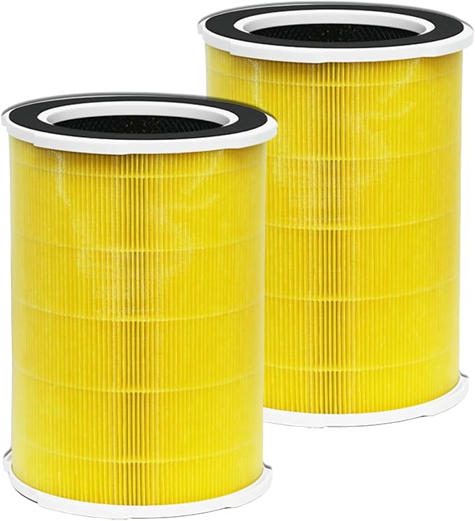 2 Packs P200S/G200S Filter Replacement for Pet, Compatible with P200S/P200 Max/P200 Pro Air Purifier & G200S/G200 Air Purifier, High-Efficiency 3-in-1 H13 True HEPA Activated Carbon Filter