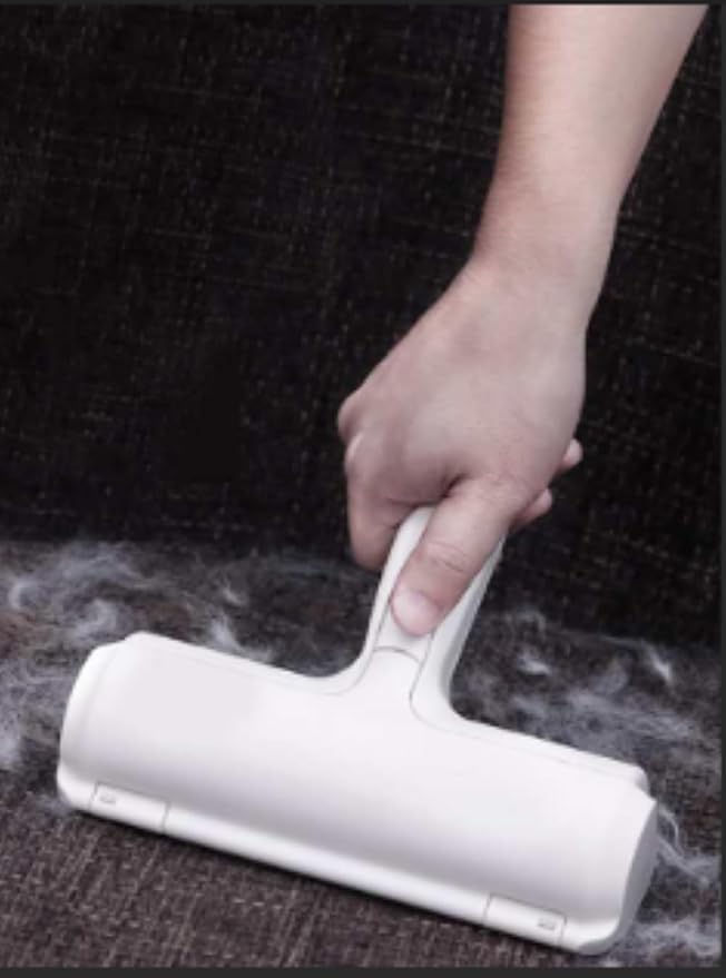Dukes Pet Hair Remover Roller - Convenient, Portable, and Lightweight Non-Adhesive Solution for Rapidly Removing Dog Or Cat Hair from Clothes, Couch, Carpet and Other Surfaces Using Static Energy