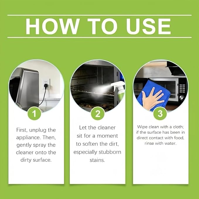 2026 New Upgrade Kitchen Cleaner Spray, Clean Up Kitchen Oil Stains, Heavy Oil Cleaner Stain, All in One Cabinet Cleaners and Polishers, for Cabinet, Oven, Stove, Range Hood