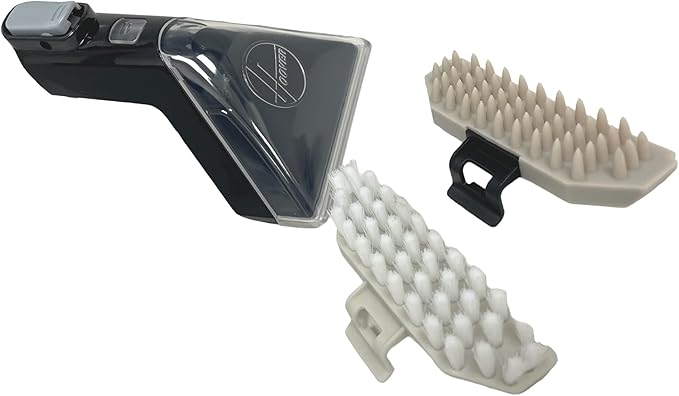 4" Multipurpose Upholstery Tool With Rubber Nubs Compatible with All Hoover Carpet and Upholstery Cleaners PowerScrub, Steam Vac, SpinScrub, Max Extract, SmartWash, PowerDash Advanced...