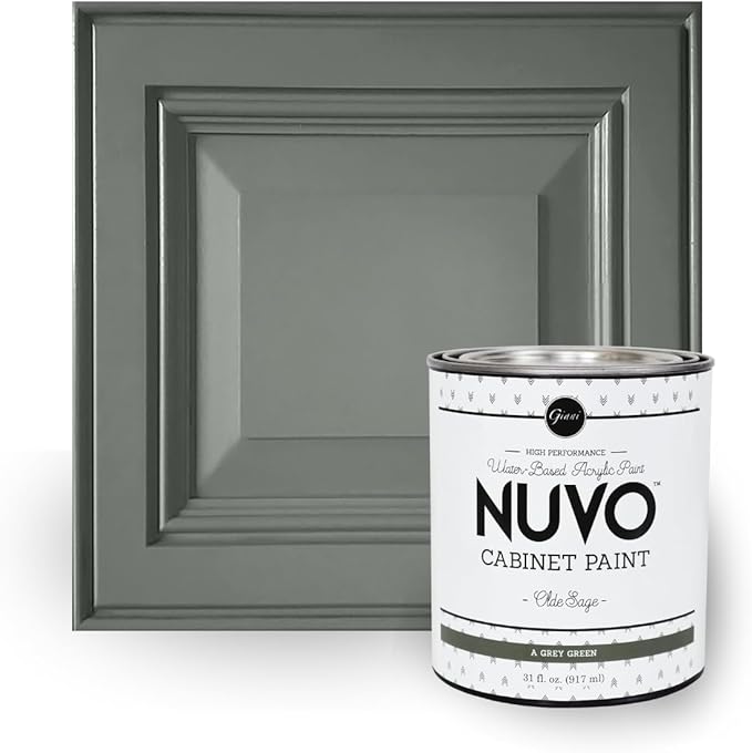 Giani Nuvo Cabinet Paint, Olde Sage (Quart)