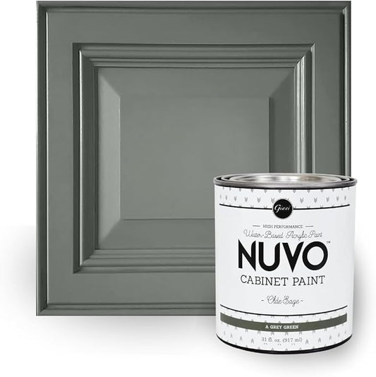 Giani Nuvo Cabinet Paint, Olde Sage (Quart)