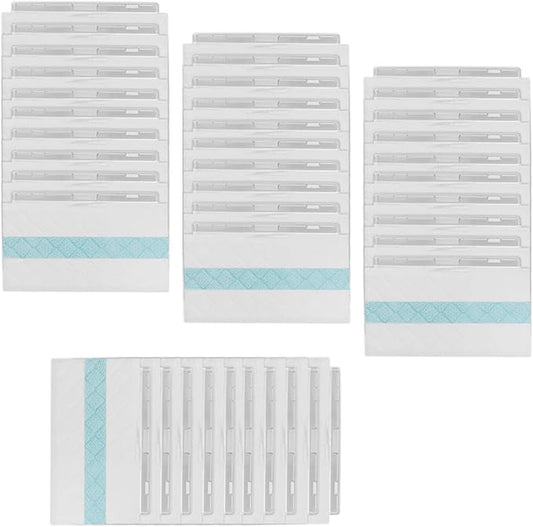 PIGUOAT 40 Pack Vac Mop Pads Refill Fit for Shark Vacmop VM200 VM190 VM250 VM251 VM200C VM252 VM252C QM250 VC205 VM250 for Shark vacmop Replacement Pads