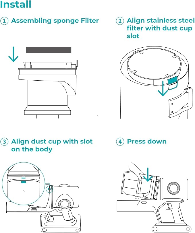 Cordless Vacuum Cleaner,80Mins/50kpa/600W Vacuum Cleaners for Home,Stick Vacuums with Self-Standing,Touch Screen,LED Headlights, Anti-Tangle,Rechargeable,Lightweight,for Carpet,Hard Floor, Pet Hair