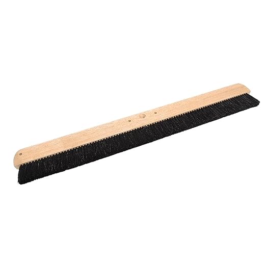 MARSHALLTOWN 36 Inch Wood Backed Concrete Broom, Horsehair Bristles, Made in The USA, 6598