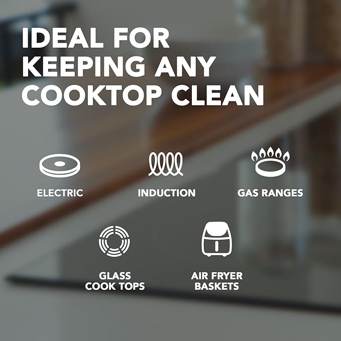 Weiman 6-Pack Cooktop Cleaning Spray – Cooktop & Oven Cleaner for Streak & Residue Free - Non-Abrasive Degreaser Safe for Glass & Ceramic