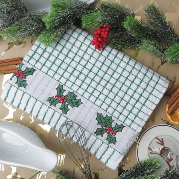Samuel Lamont Poli Dri Tea Towels - Set of 3 100% Cotton 27.5 x 19 Inch