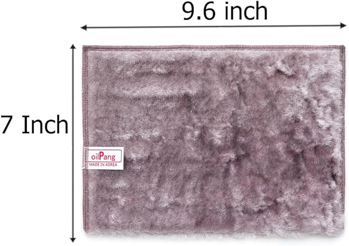 3 PCS Medium Size Eco-Friendly Viscose Dish Cloths for Kitchen Cleaning - Scrubber Washcloth (3, Medium)