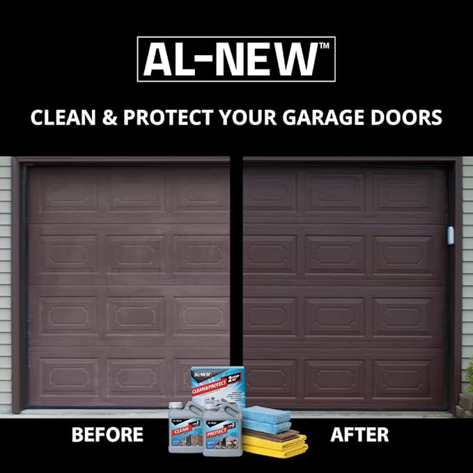 AL-NEW Exterior Cleaning Bundle Clean & Protect w/ 1 gallon House Wash & Vinyl Siding Outdoor Cleaner (2-64oz Hose-End Bottles)