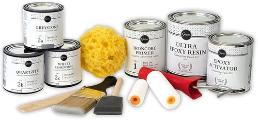 Giani Granite Countertop Paint - Small Project Kit (White Diamond)