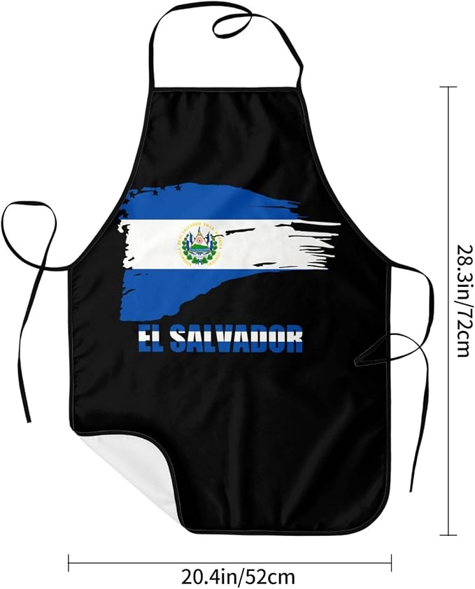 Venezuela Flag Unisex Kitchen Bib Apron Barbershop Coffee Shop With Adjustable Apron