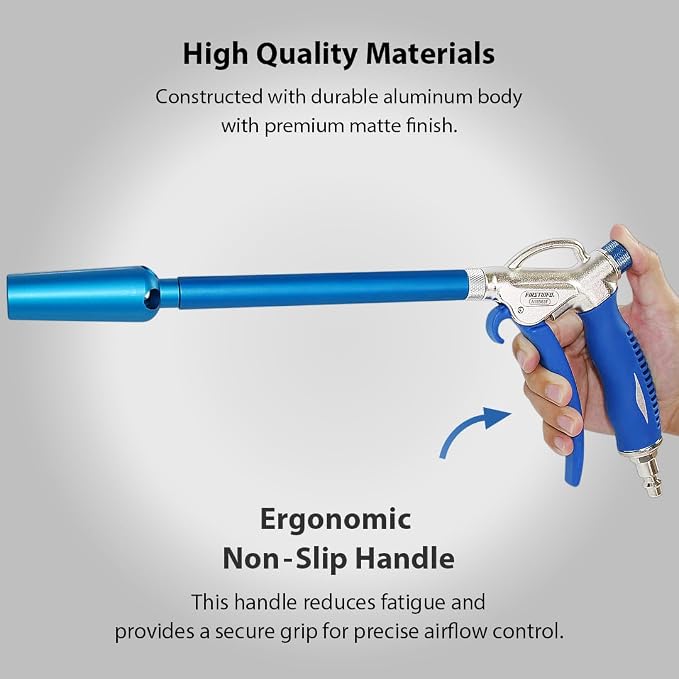 FIRSTINFO A18563FUS Windstorm 2X Flow High Performance Air Blow Gun