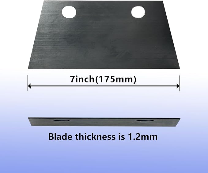 Black Color Heavy Duty Spring Steel Concrete Floor Scraper with 50" Long Length T-handle and Foot kick-Replaceable Steel Blade. (blade)