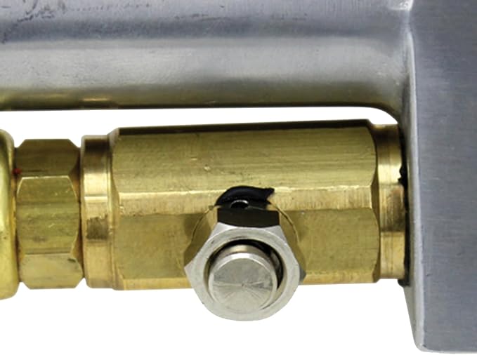 Milton 501 Dual Head Straight Chuck Inflator Gauge , Red