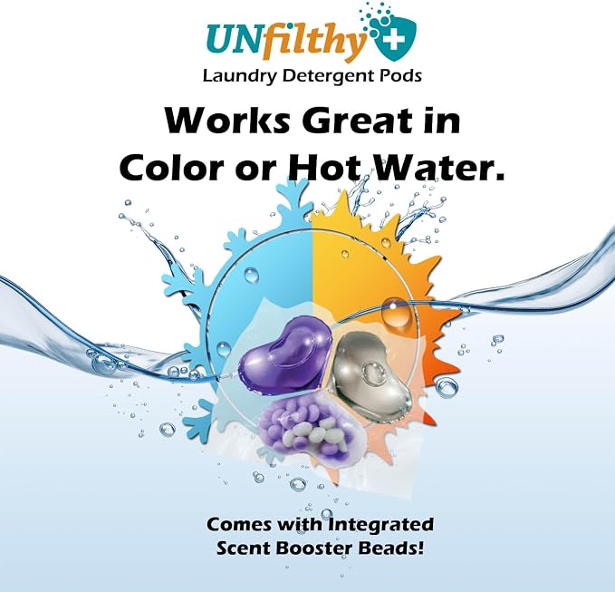 UNfilthy Concentrated Grape Wine Laundry Pacs (120)