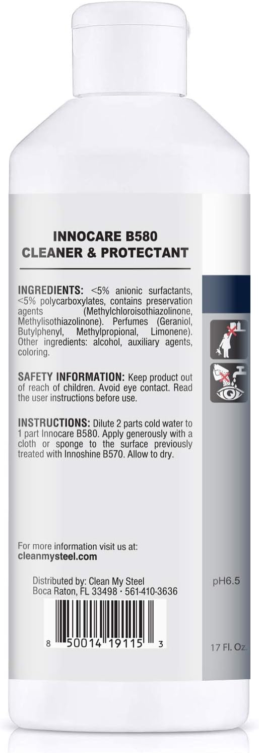 CLEAN MY STEEL Stainless Steel Cleaner and Protector