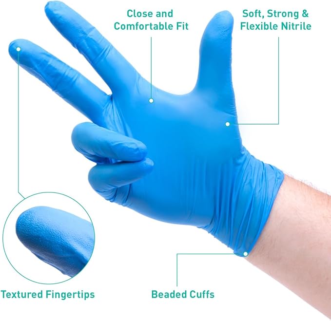 Trustex Nitrile Disposable Gloves | Powder Free | Choose Size and Quantity