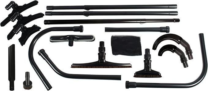 Cen-Tec Systems 93125 High Reach Vacuum Attachment Kit, Black