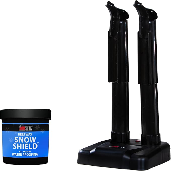 JobSite Snow Shield Waterproof + Silent Boot Dryer