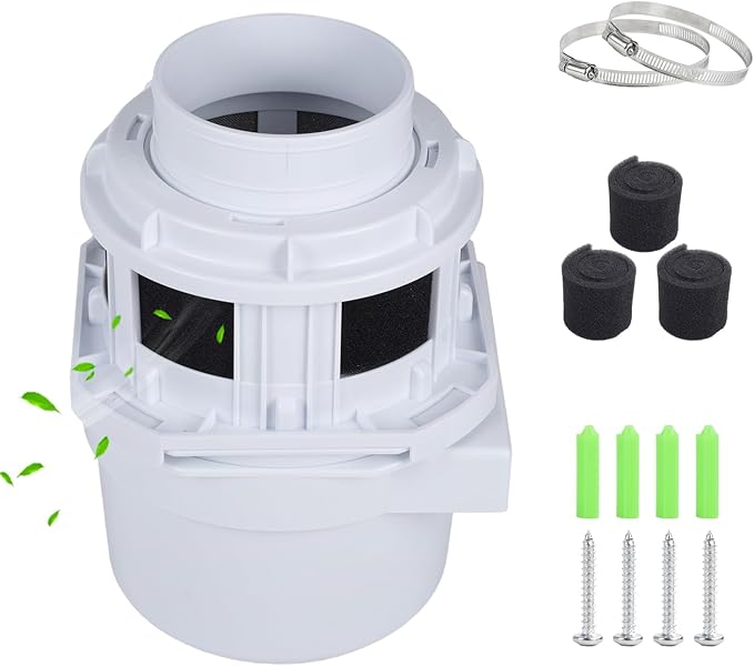 2026 Exclusive 3-in-1 Indoor Dryer Vent Kit - Dryer Lint Catcher Box Water Filter Bucket - Indoor Dryer Lint Trap for Electric Dryer | White No Duct Included