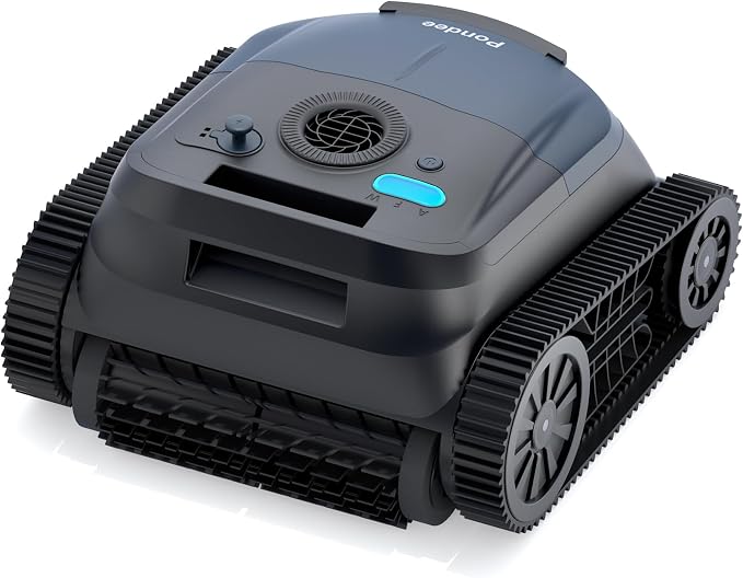 X5 Robotic Pool Vacuum for Inground Pools, Cordless Cleaner w/Smart Navigation, 4 Cleaning Modes, 180-Min Runtime, 5550 GPH Suction, Covers up to 3,229 sq.ft, Wall & Waterline