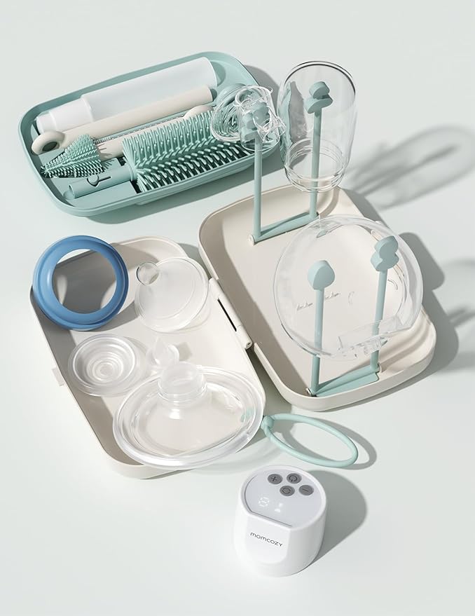 Momcozy Bottle Brush Set+Momcozy Squeeze Station