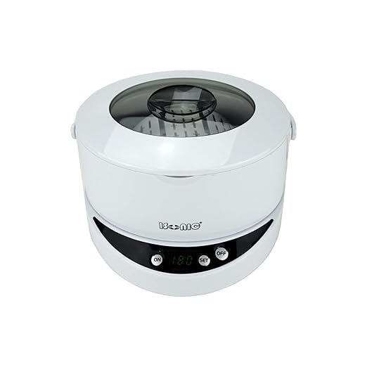 iSonic® Ultrasonic Jewelry Cleaner CDS200B with Cleaning Solution Concentrate CSGJ01, 110V