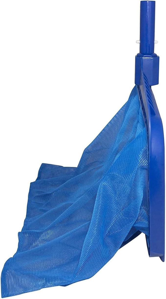 Pool Leaf Skimmer Net Heavy Duty 20 Inch Deep Bag Fine Mesh for Pool Cleaning