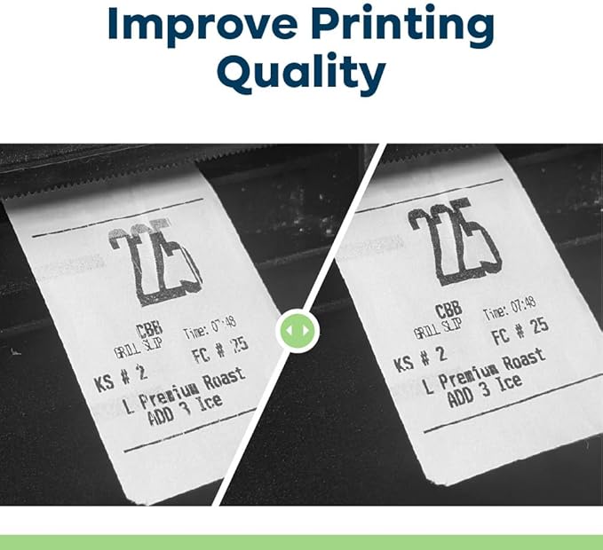Waffletechnology KICTeam - Cleaning Pens for Thermal Printer Printheads & Electronics (12 Pens) - Includes Scraper Cap for Tough Buildup - Filled with Quick Drying Solution