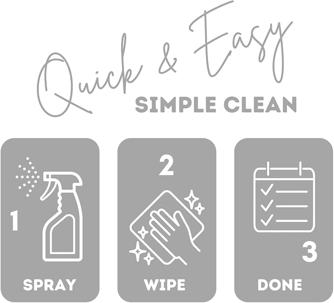 Quick Shine Multi Surface Floor Cleaner Daily Care 24oz, 6Pk | Ready to Use, Dirt Dissolving, Streak Free, No Rinse | Use on Hardwood, Laminate, Luxury Vinyl Plank LVT, Tile & Stone | Safer Choice