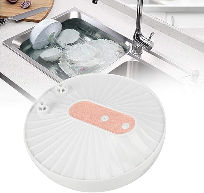 Mini Dishwasher Portable Ultrasonic Dishwasher USB Powered Vegetable Fruit Wave Washing Machine for Kitchen Sink(Pink)