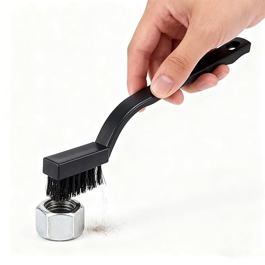 HOZEON 70 PCS Small Wire Brushes, Nylon Cleaning Brushes, Wire Bristle Brush, Wire Brush Scratch Brush for Cleaning Rust, Welding Slag and Paint Stripping, 7 Inch
