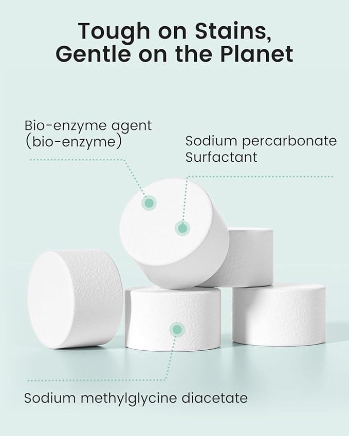 GROWNSY Descaler Tablets and Detergent Tablets