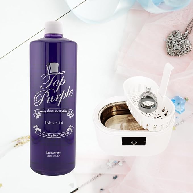 Jewelry and More Cleaner 32 Ounce Refill & 2 Ounce Spray Bottle