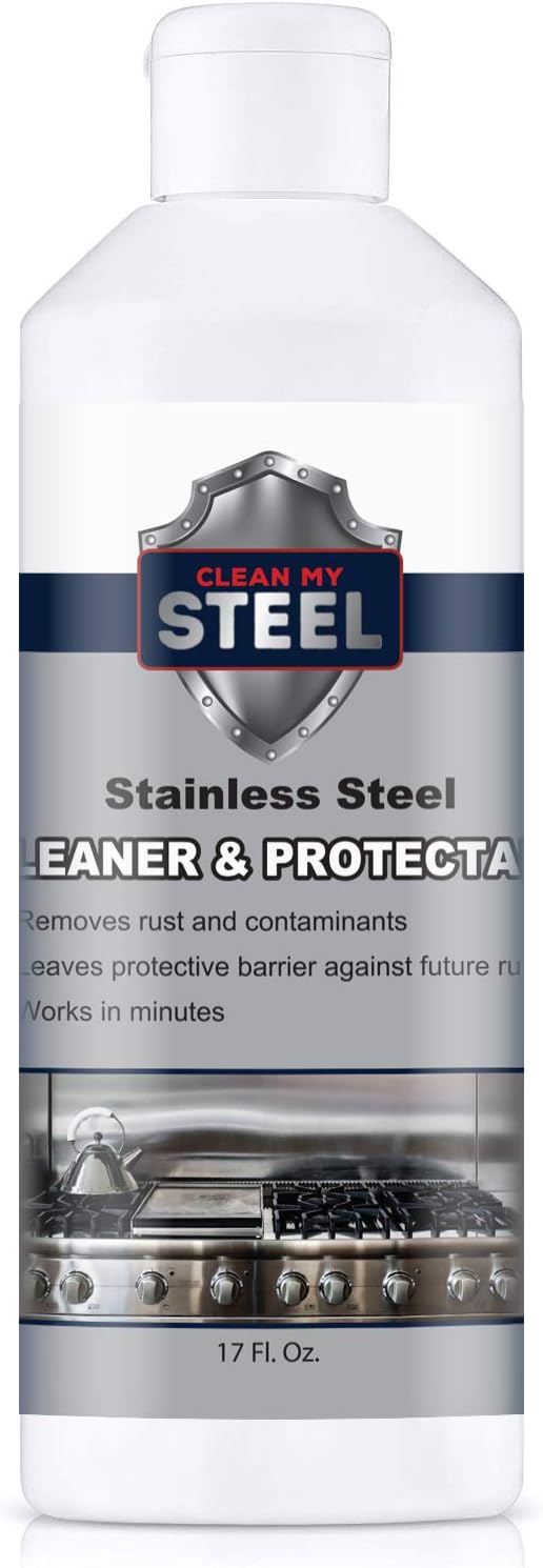 CLEAN MY STEEL Stainless Steel Cleaner and Protector