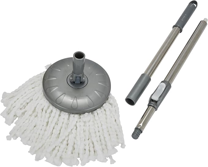 Kitchen Details 360 Deluxe Self-Wringing Mop with Detachable Bucket