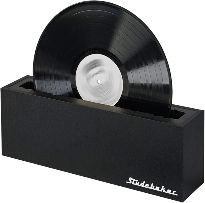 Studebaker Vinyl Record Cleaning System with Cleaning Solution and Soft Pads Included