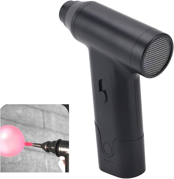Mini Blower, High Speed Mini Blower Portable and Rechargeable Turbo Air Blower Super, Keyboard and Computer Cleaner, Electric Air Duster