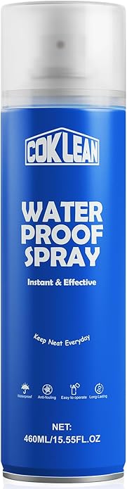 15.55 OZ Shoe Waterproof Spray, Rain & Stain Nano Repellent for Suede, Sneaker, Canvas, Fabric Shoe Protector Spray