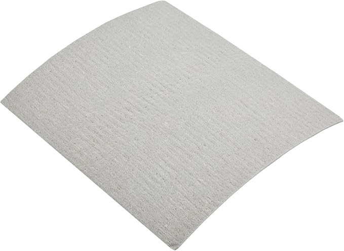 Restaurantware Swedish Dishcloths Pack of 200 Cellulose Reusable Absorbent Gray Kitchen Towels, Washable Quick-Dry Dish Towels, Sustainable Gray Cleaning Cloths Super-Absorbent Biodegradable Odorless