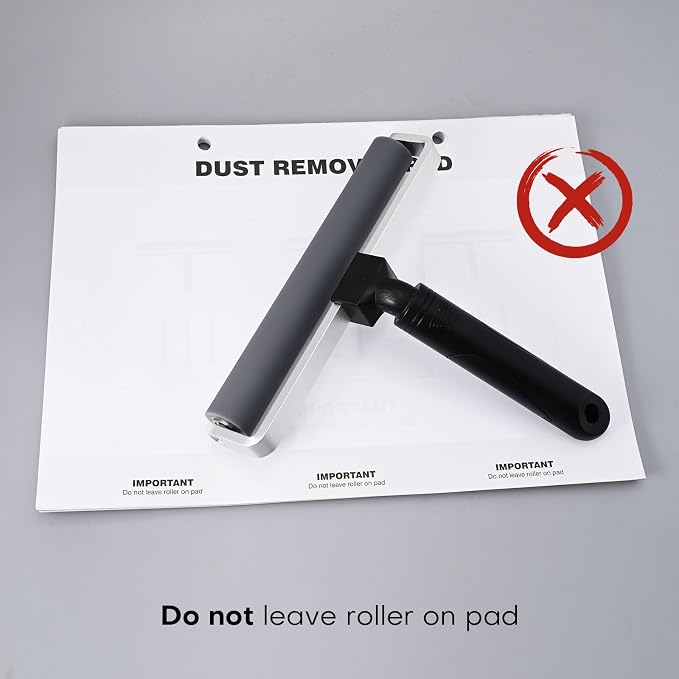 NEWISHTOOL Cleanroom Dust Removal Pad Self Sticky Paper - 30 Sheets | Dirt Lint Free Paper, Safe Collector Tool, Anti-Static Roller Cleaning Mat, No Adhesive Residue, for Electronics Industry